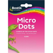 ST BOSTIK Micro Dots Μικροσκοπικές Κουκίδες Διάφανου Συγκολλητικού Διπλής Όψης