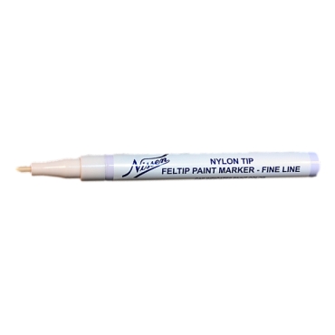 Feltip Paint Marker Pen Nylon Tip Fine Line White